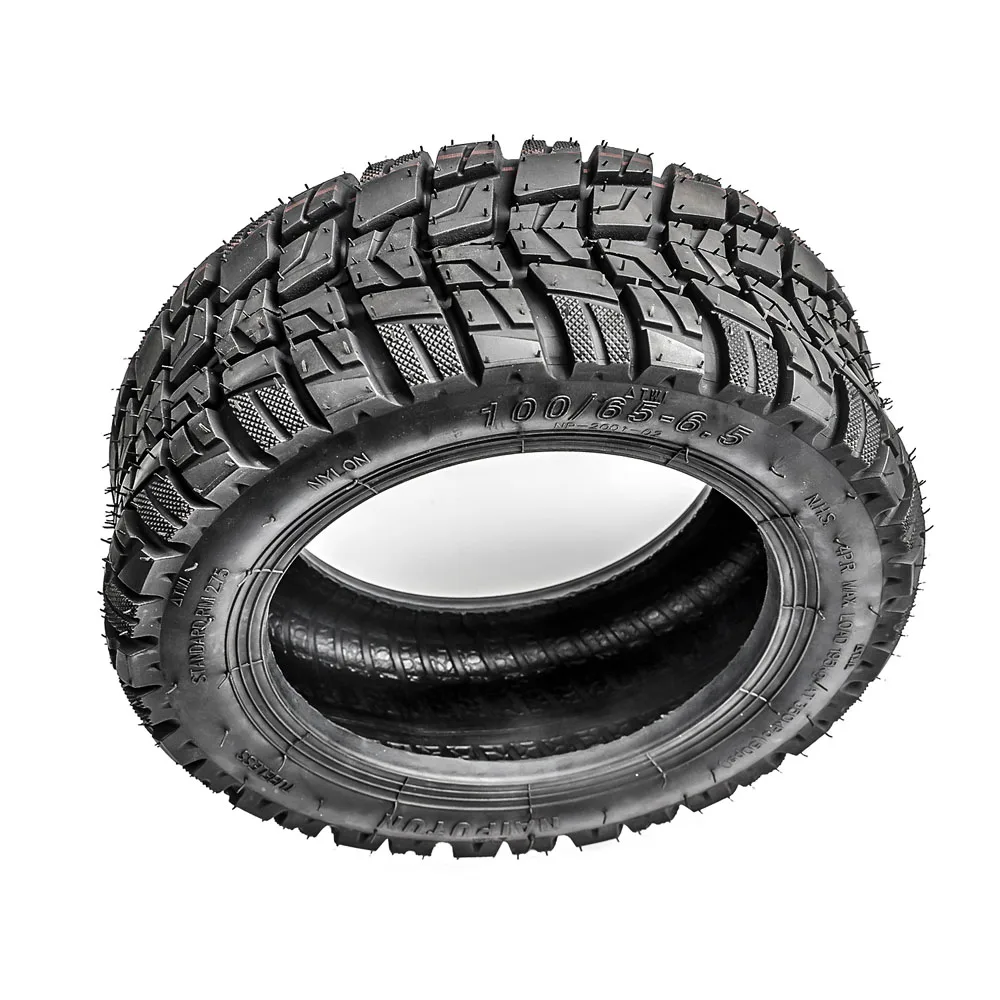 11 Inch Vacuum Tubeless Tire For Electric Scooter Modified widen Off-Road Tire Pneumatic Tyre with Nozzle PVR50 100/65-6.5