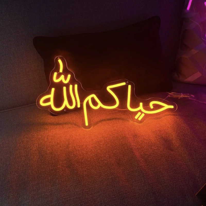 Custom Neon Sign In Your Language Led Letters Family Gift Private Business Logo Neon Light Signage Party Evant Usage