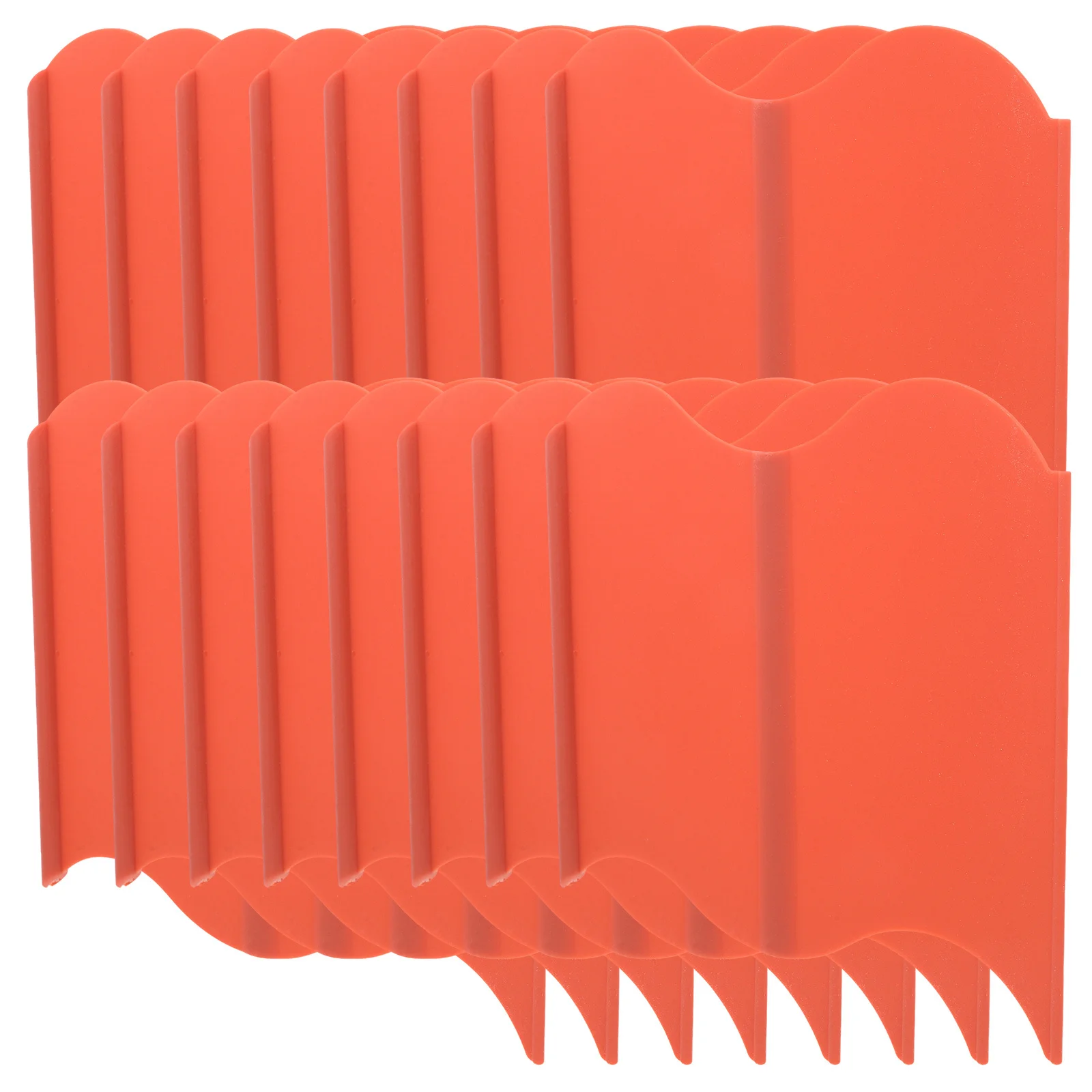 

20Pcs Garden Fence Border Durable Practical Easy Install Multi-Functional Garden Bed Edging Fencing Landscape Edging