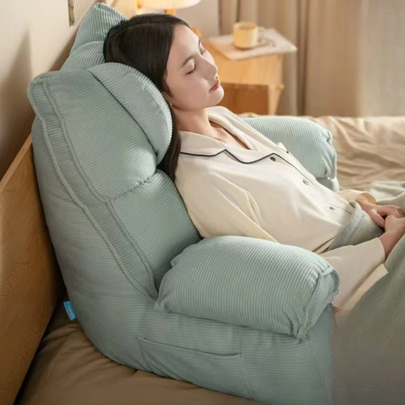 Bed Cushion Detachable Bedroom Cushions Single Comfortable Living Room Large Backrest Nordic Minimalist Dormitory Bed Backrests