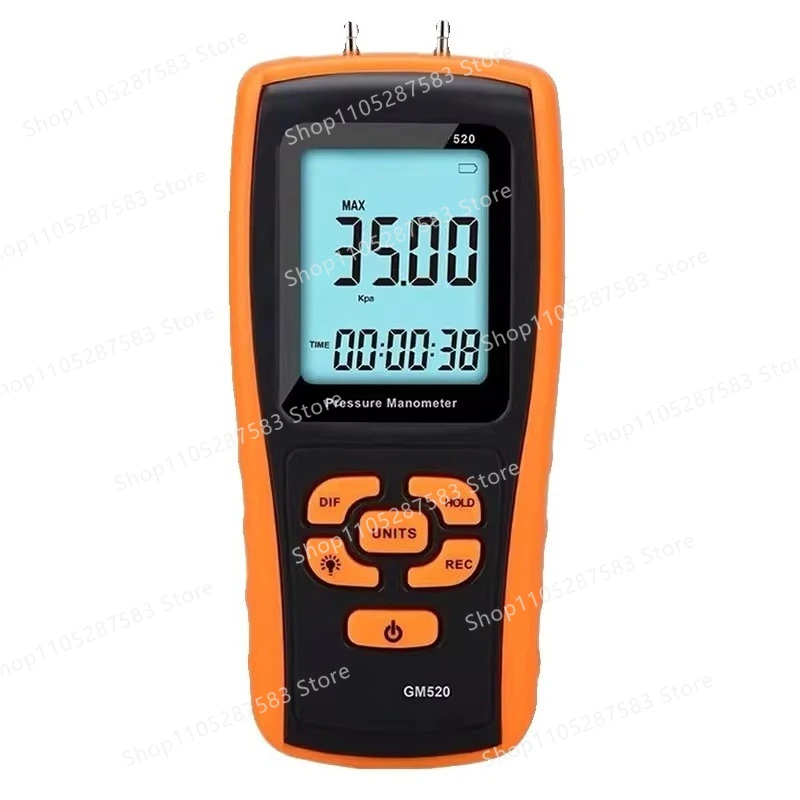 Differential Pressure Gauge Differentiae l Micro Differential  GM510 Digital Handheld