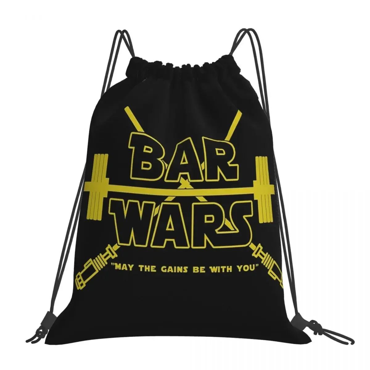 

Рюкзаки Bar Wars, повседневные Портативные Сумки на шнурке, сумка на шнурке с карманами, спортивная сумка, сумка для книг для путешествий, студентов