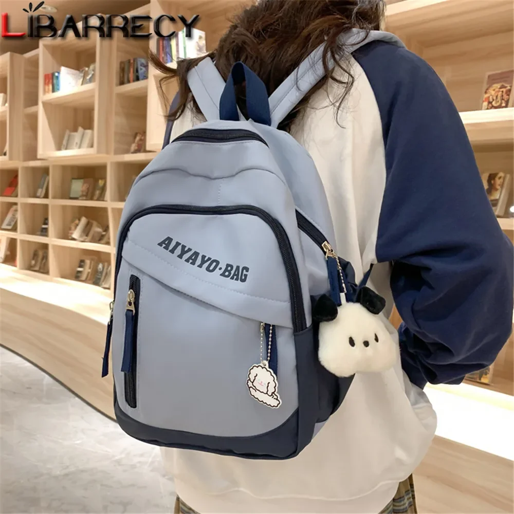 

Large Female Cute College Backpack Girl Travel Book Backpack Nylon Fashion Ladies Leisure Bag Women Laptop School Bags Mochilas