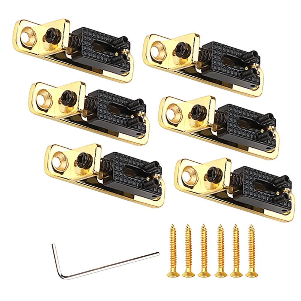 

3 Pcs Guitar Bridge Set Accessories Bridges and Saddles Optional for Electric Parts