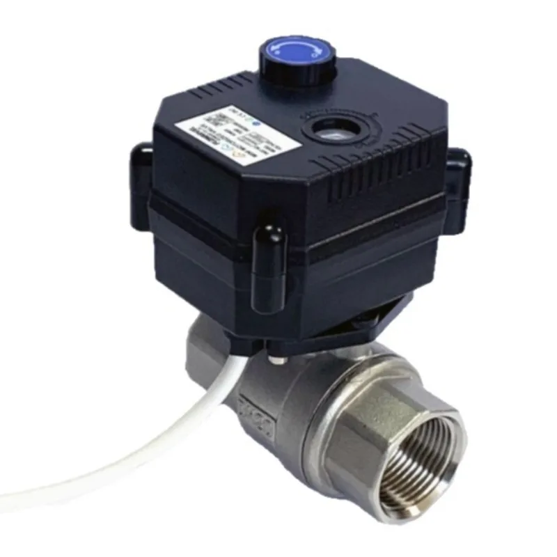 For Miniature Electric Ball Valve, Stainless Steel Water Valve, Self-contained, Two-way Ball Valve Instead of Solenoid