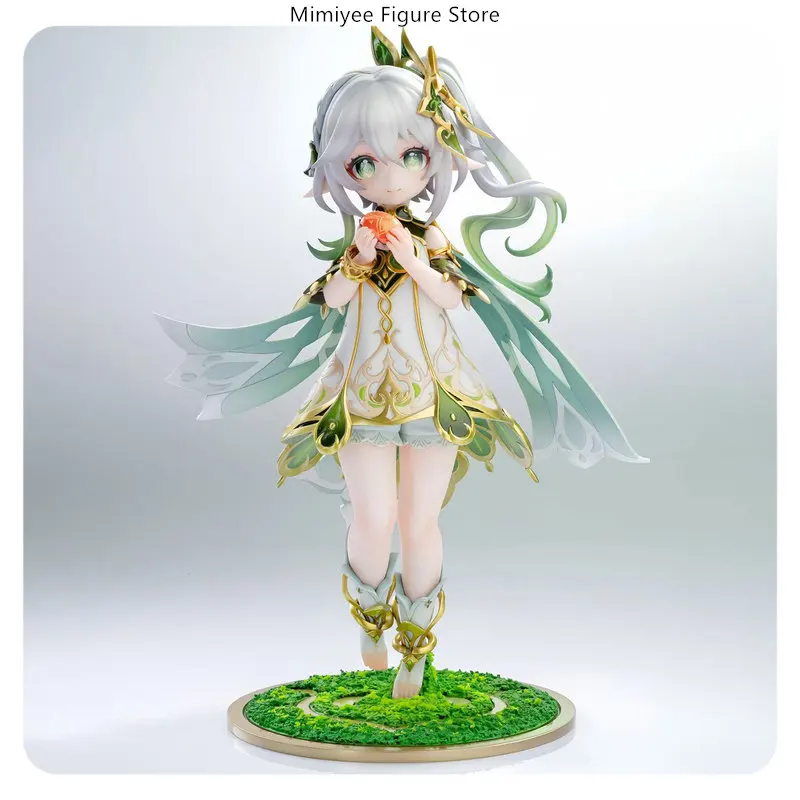Genshin Impact Nahida Lesser Lord Kusanali 21cm Standing Pose Anime Figure Model Statue Desktop Decoration Gift