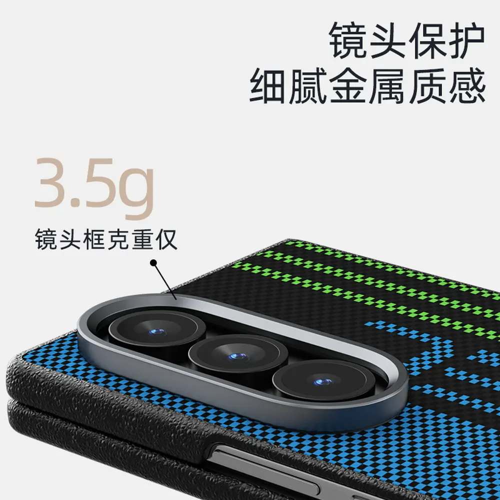 

Z Fold7 5G 2025 Luxury Case For Samsung Galaxy Z Fold 7 Wireless Charging Magsafe Magnet Back Cover For Galaxy Z Fold 5 6 Funda