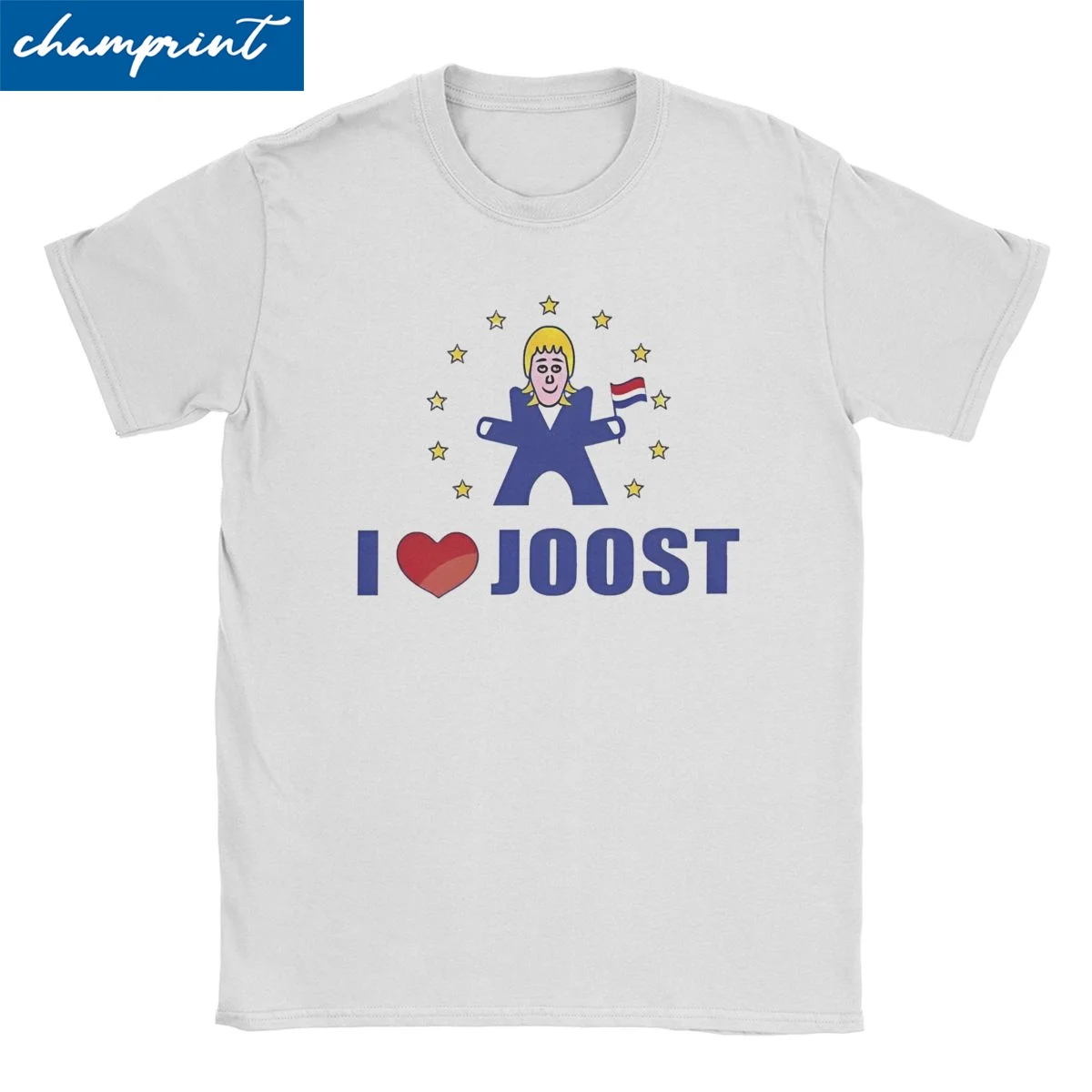 I Love Joost Klein Singer T-Shirt for Men Women Netherlands Hip Hop Funny Pure Cotton Tee Shirt T Shirts New Arrival Clothing