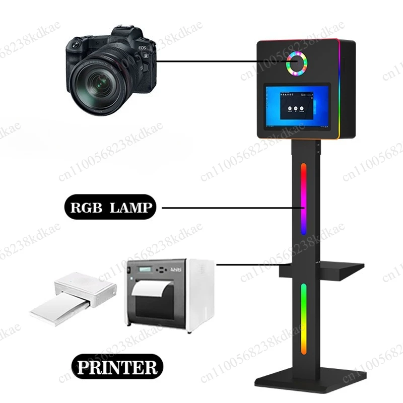 360 Degree Rotating Photo Booth, 15.6