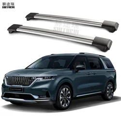 2Pcs Roof Bars For KIA - Carnival / sedona (YP) MPV [2021-today]Aluminum Alloy Side Bars Cross Rails Roof Rack LuggageLOAD 200KG