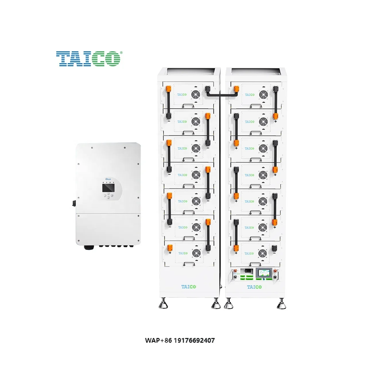 500kwh 200KWH 100KWH Industrial Commercial Energy Storage Lifepo4 Battery Lithium 20kw 30KW 50KW Hybrid Inverters Solar System