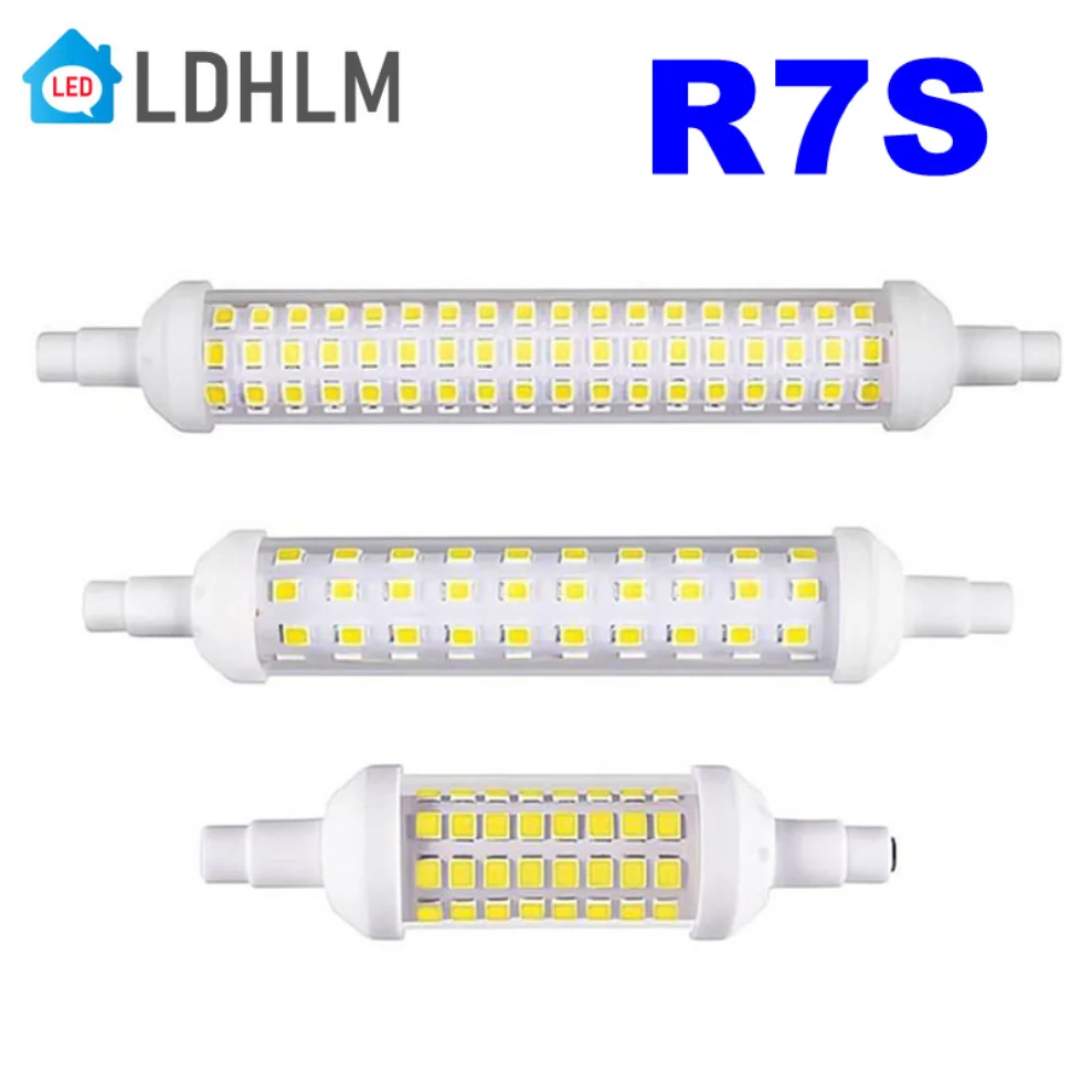 

6W 9W 12W R7S Floodlight LED Lamps SMD 2835 78mm 118mm 135mm Dimmable LED Light Bulb 220V Energy Saving Replace Halogen Light