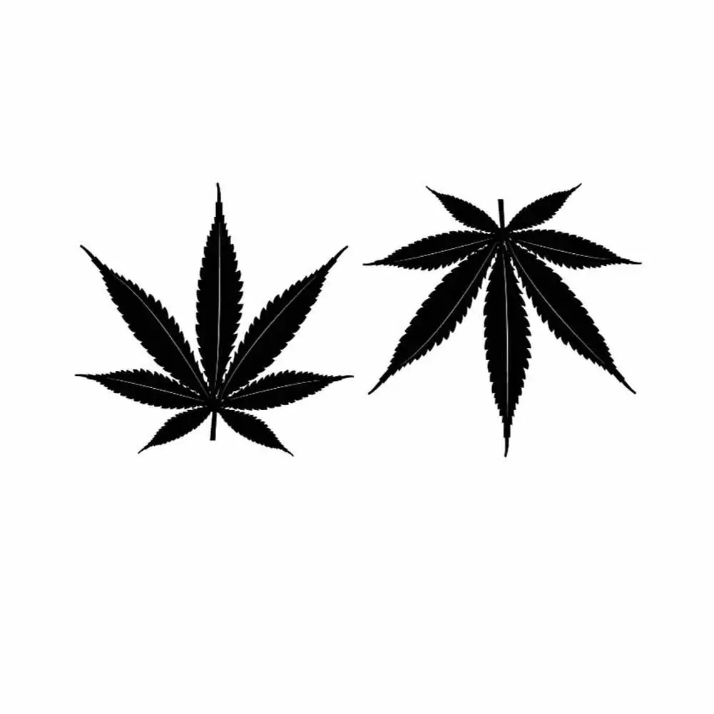 Waterproof Temporary Tattoo Sticker Black Maple Leaf Fake Tattoo For Women Men Body Art Shoulders Neck Arms Tatoo I2z7