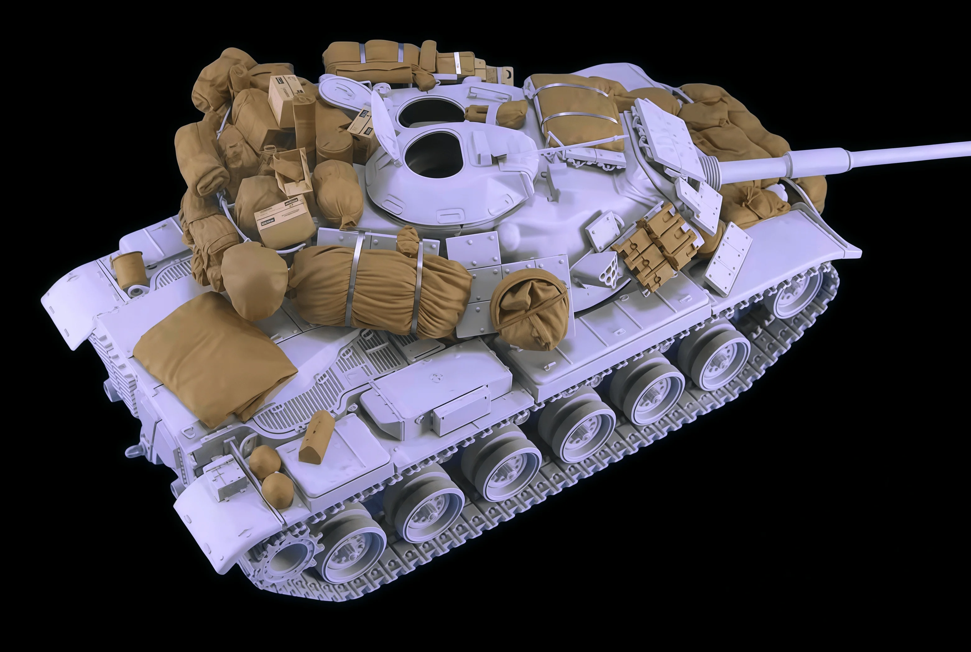 

1:35 Cast Resin Model Assembly Kit, GK, Resin Wrapped, Unpainted