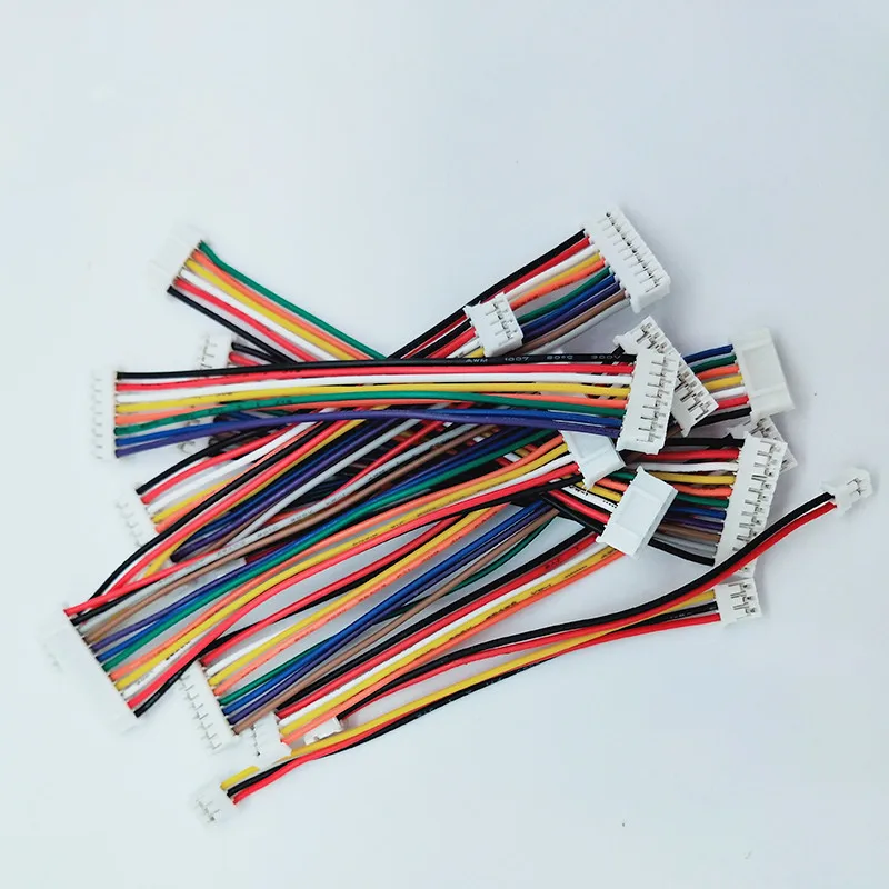 5pcs PH2.0mm Double Head Same / Reverse Direction Wire Cable 2/3/4/5/6/7/8/10Pin Female Plug Electronic Wire Length 10//20/30cm