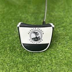 Pebble Beach Golf Links 1919 Magnetic PU Leather Golf Club Head Cover - Stylish and Suitable for Outdoor Enthusiasts