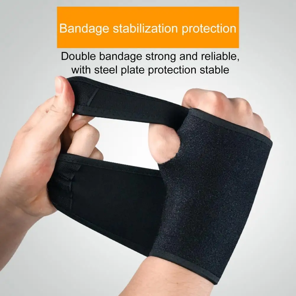 Soft Comfortable Wrist Brace Breathable Fabric Wrist Support Adjustable Wrist Brace for Carpal Tunnel Arthritis Pain for Sports