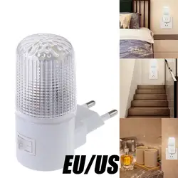 Luz de emergência Lâmpada de parede Iluminação doméstica LED Night Light 4 LEDs UE/EUA Plug Para Crianças Crianças Crianças Sala de estar Quarto Iluminação