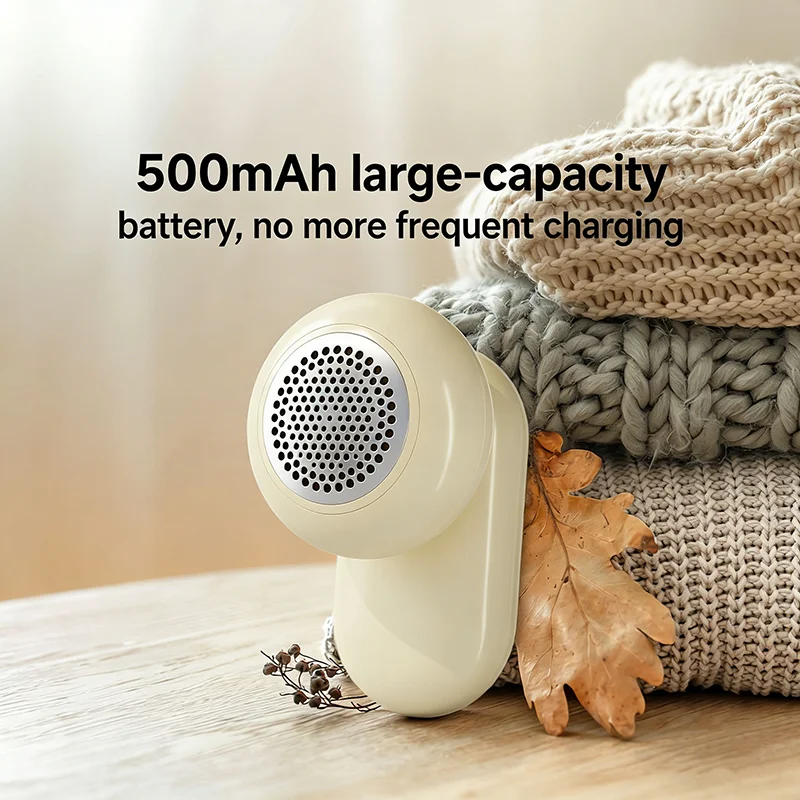 Qualitell Electric Lint Remover Fuzz Pellet Trimmer USB Rechargeable Portable Fabric Shaver for Clothing Sweaters
