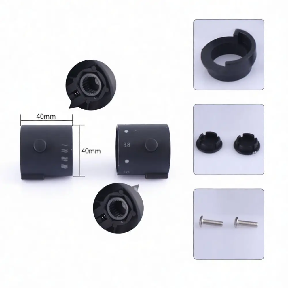 Premium Faucet Handle Replacement Electroplated Plastic Knob Controller Bathroom Sink Tap Plumbing Repair Accessory