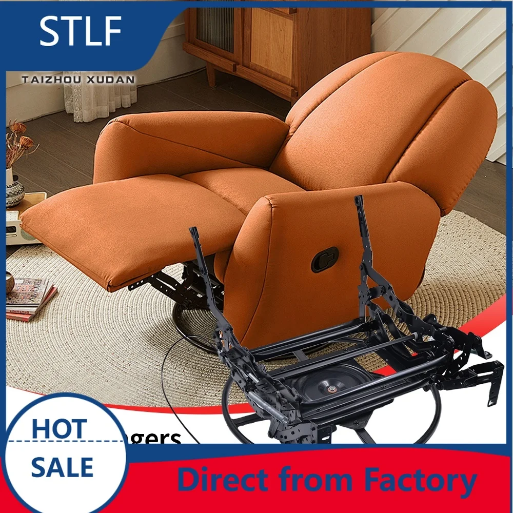 

stlf Modern Iron Glider Swivel Recliner Manual Mechanism Parts for Living Room Sofa Chair