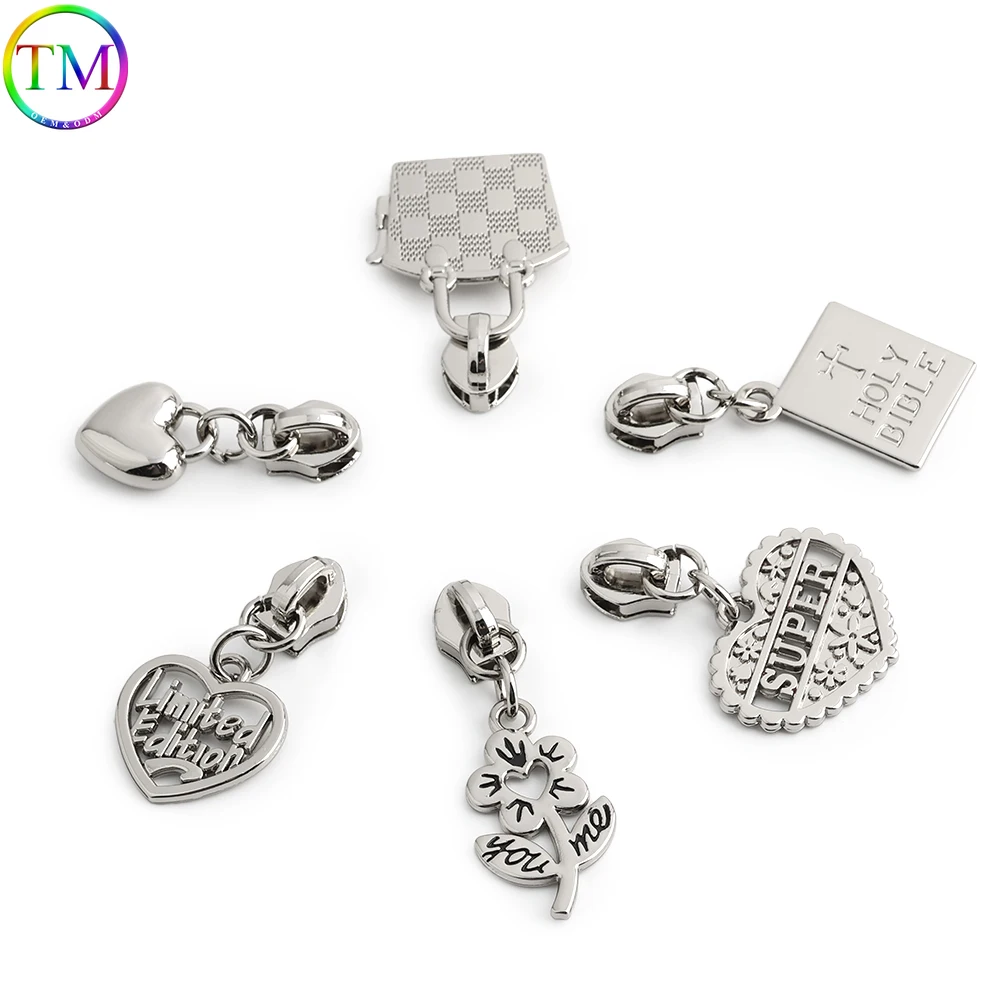 

10/30/60 шт. в форме сердца/сумки 5 # Нейлоновые ползунки на молнии, съемники для кошелька, одежды, съемник на молнии, ремонтный комплект, аксессуары для шитья своими руками