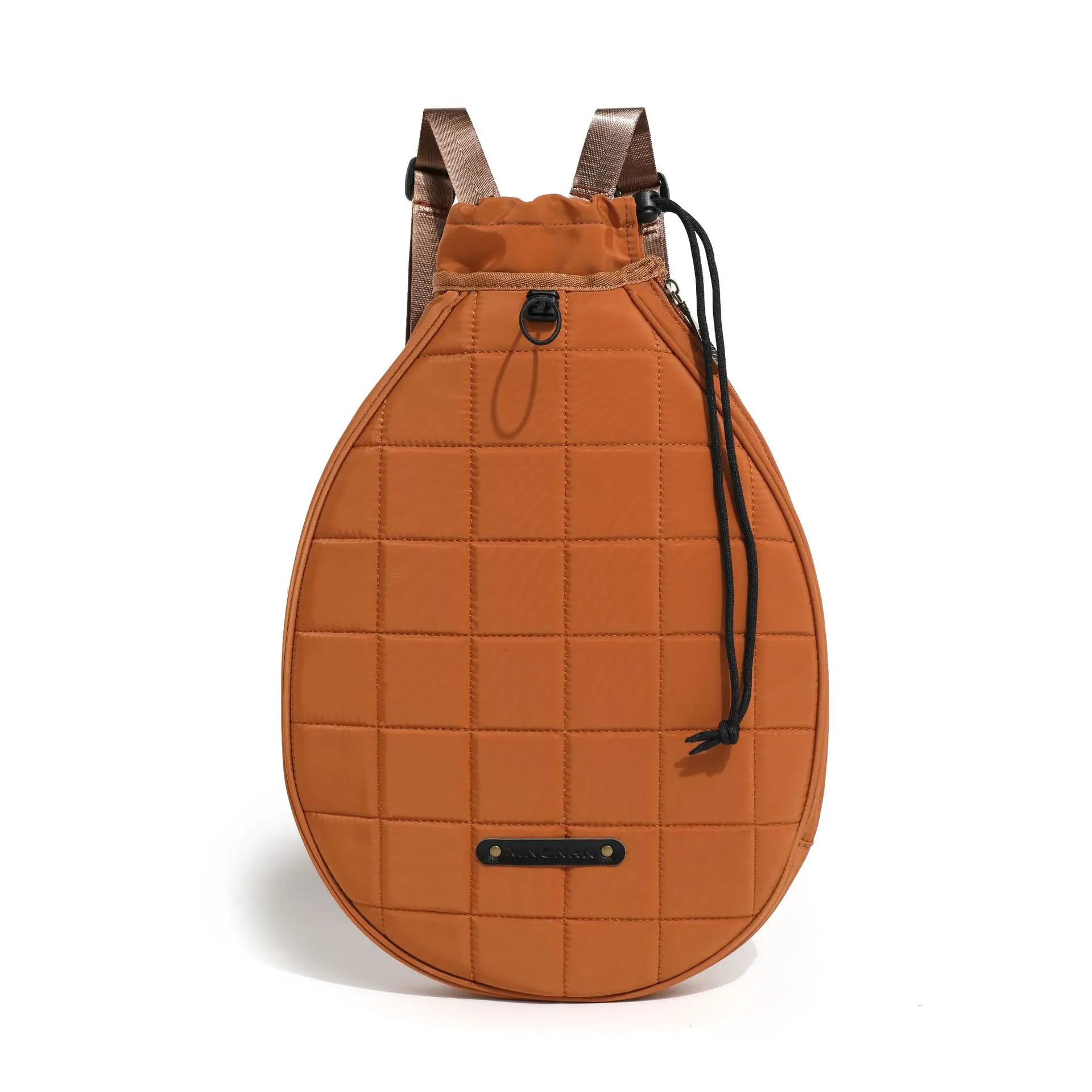 Women Custom Pickleball Racket 30-40L Quilted Polyester Sports Tote Adjustable Strap Outdoor Training Accessory Halloween Gift