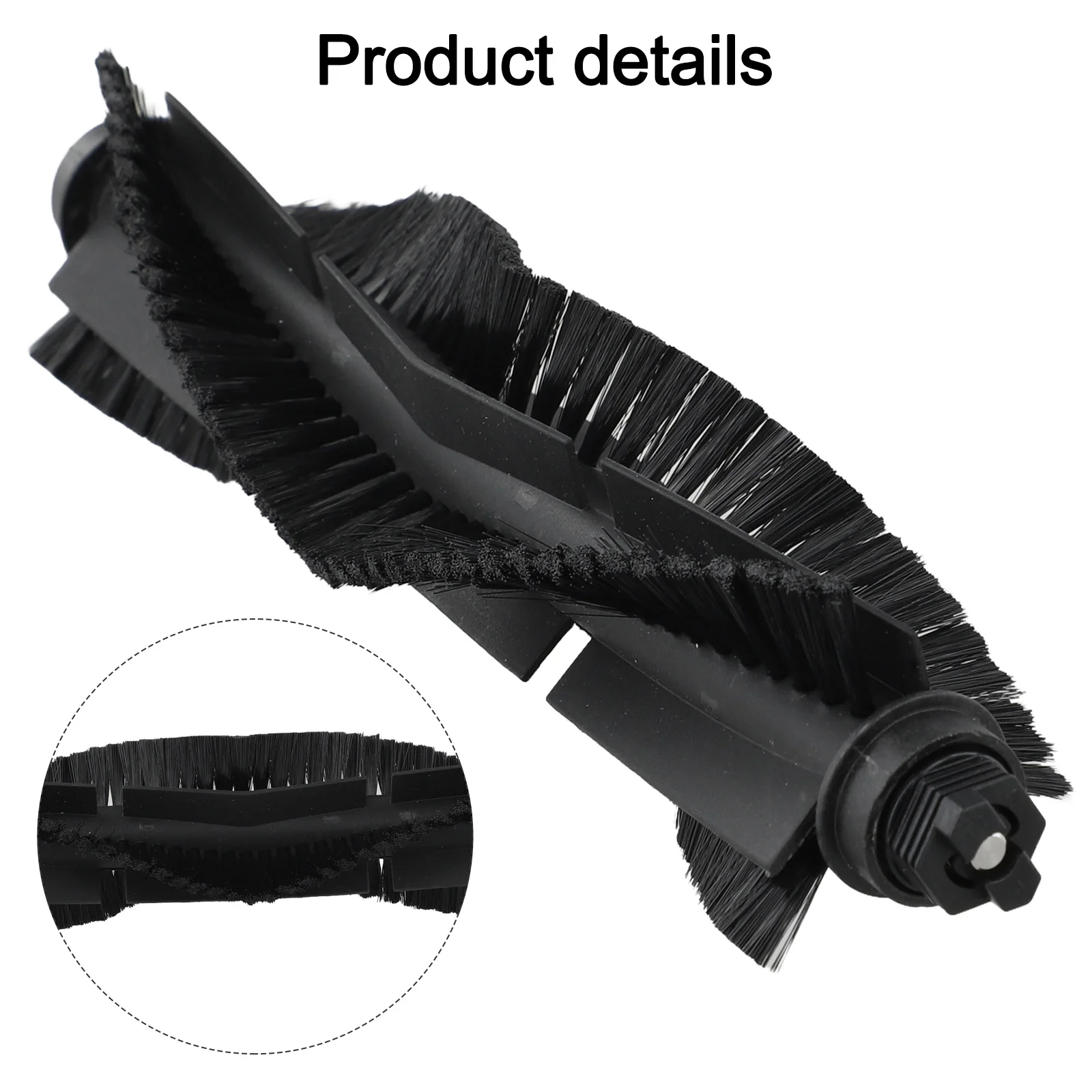 As Shown Main Roller Brush Efficient Cleaning Robot Accessory Vacuum For Pet Hair Removal Hygienic Maintenance Long for service