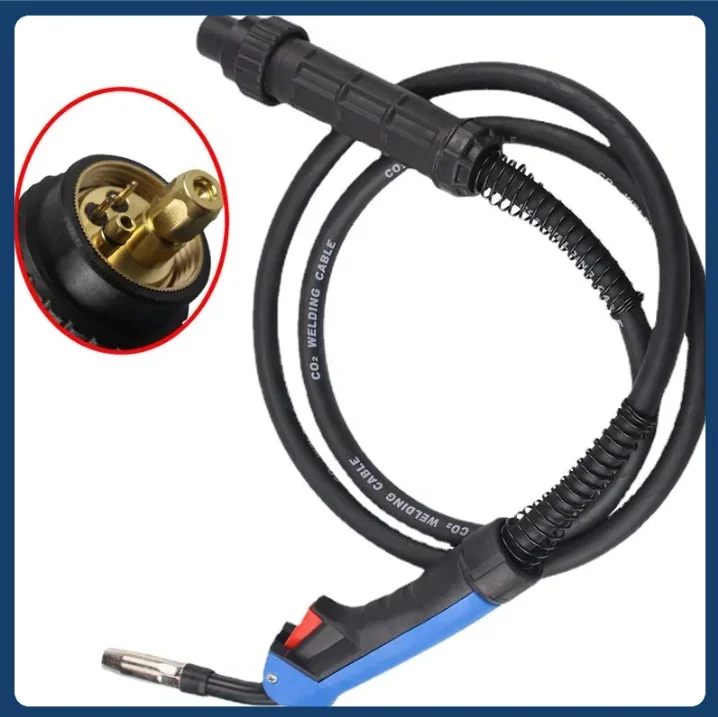 Torches de soudage MIG/MAG 3M/4M modèle économique 15AK, accessoires, torche/pistolet de soudage avec connecteur Europ pour équipement de soudage MIG/MAG