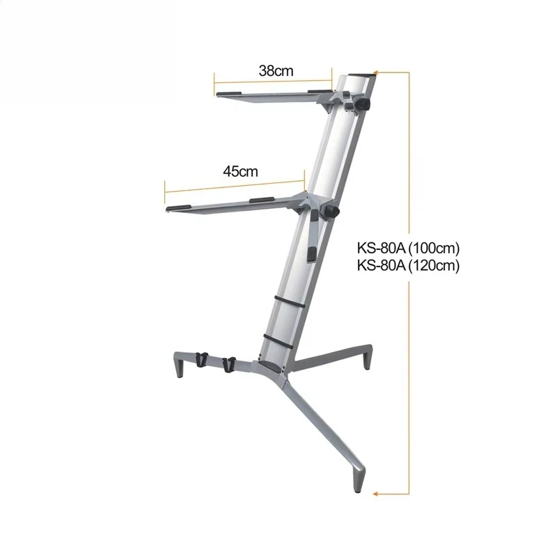 Aluminum Plane 1.2M Keyboard Stand