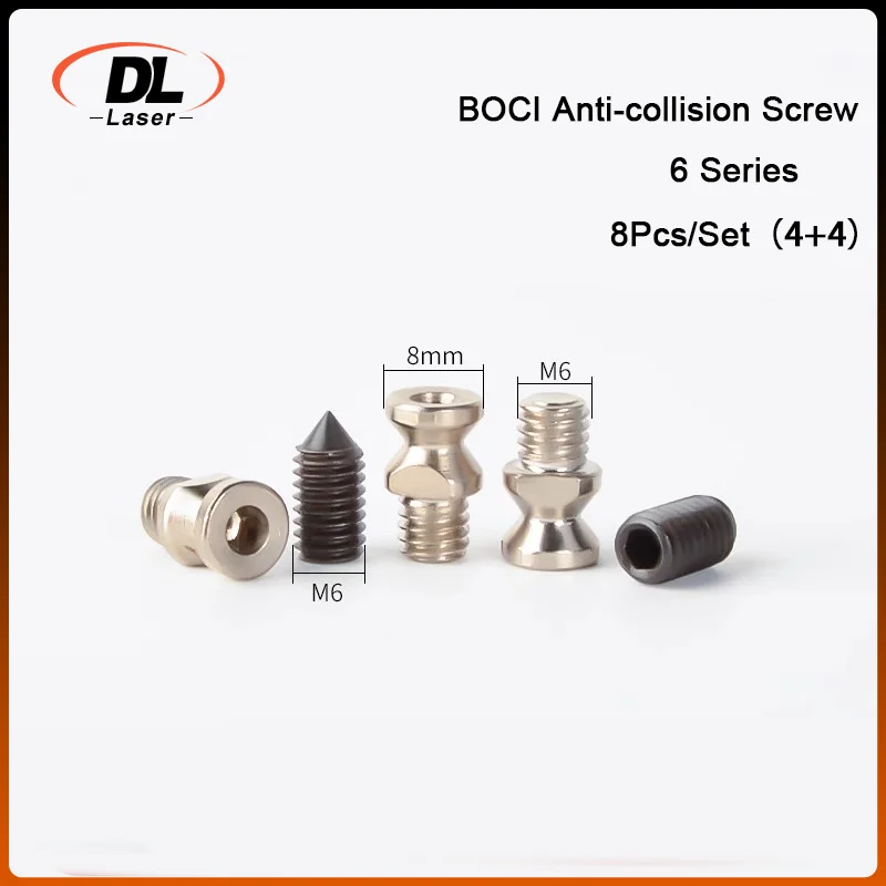 BOCI Anti-collision Screw 3/4/5/6 Series High Power Laser Head Spare Parts for BLT640 BLT661 BLT461T BLT462T Laser Machine