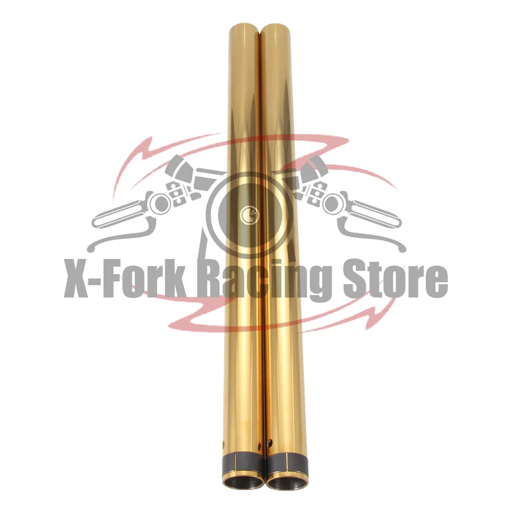 DLC Gold Front Fork Inner Tubes Pipes For HONDA CB1300 Super Four 2019 CB1300 SUPER FOUR SP 2020-2023 51400-MFP-SP1 43x640mm