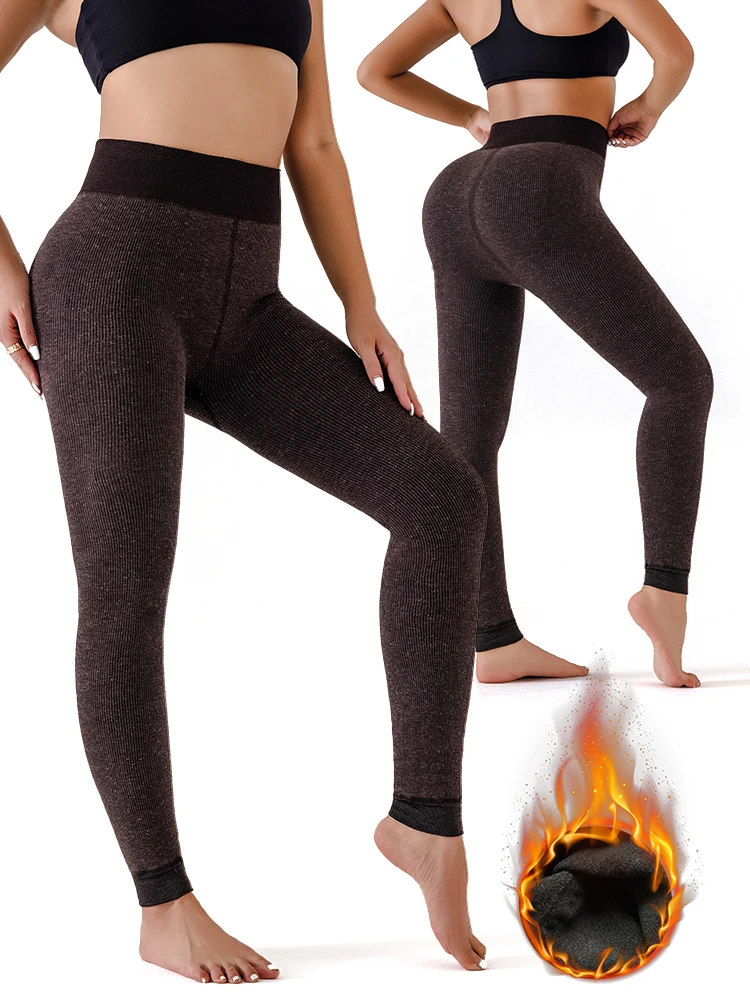 

New Women Sparkly Tights Fleece Lined High Waist Shimmery Pantyhose Glitter Thick Socks Booty Lifting Leggings Winter Thermal