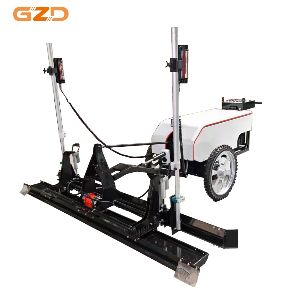 Factory  Diesel Concrete Laser Screed Leveling Machine Automatic Floor Levelling Paver Cement