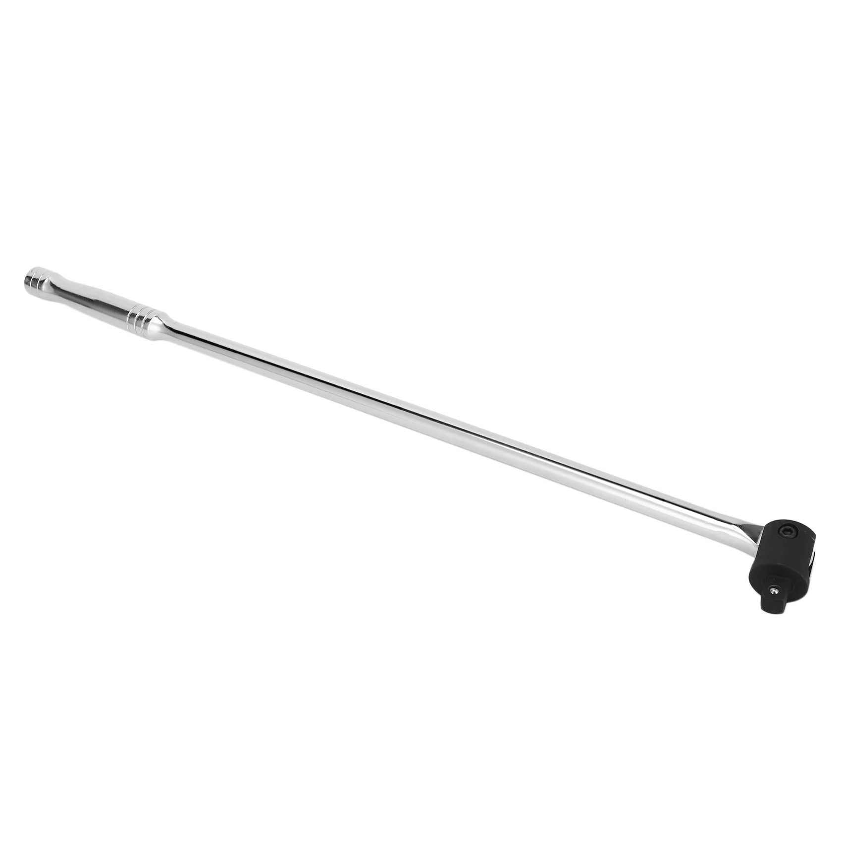 1Piece 24 Inch Long 1/2 Inch Breaker Bar Socket Driver 180 Degree Flex Head With Spring-Loaded Ball Bearing Socket Wrench Hand T