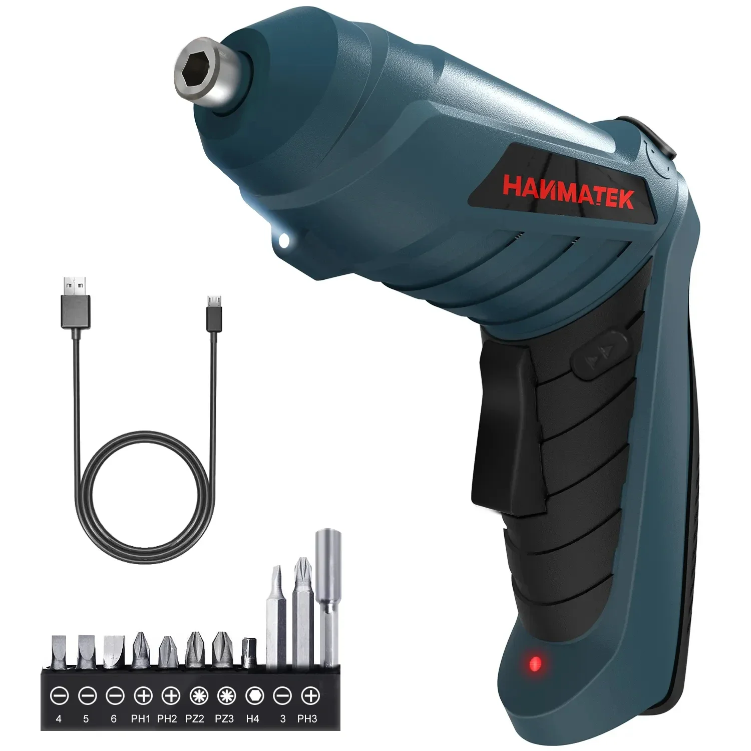 Electric screwdriver electric batch hand drill rechargeable small household automatic electric screwdriver mini screw batch tool