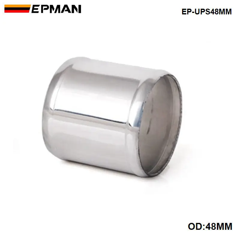 EPMAN Straight Aluminum Intercooler Intake Turbo Pipe OD 42mm/48mm/54mm/60mm L=76mm