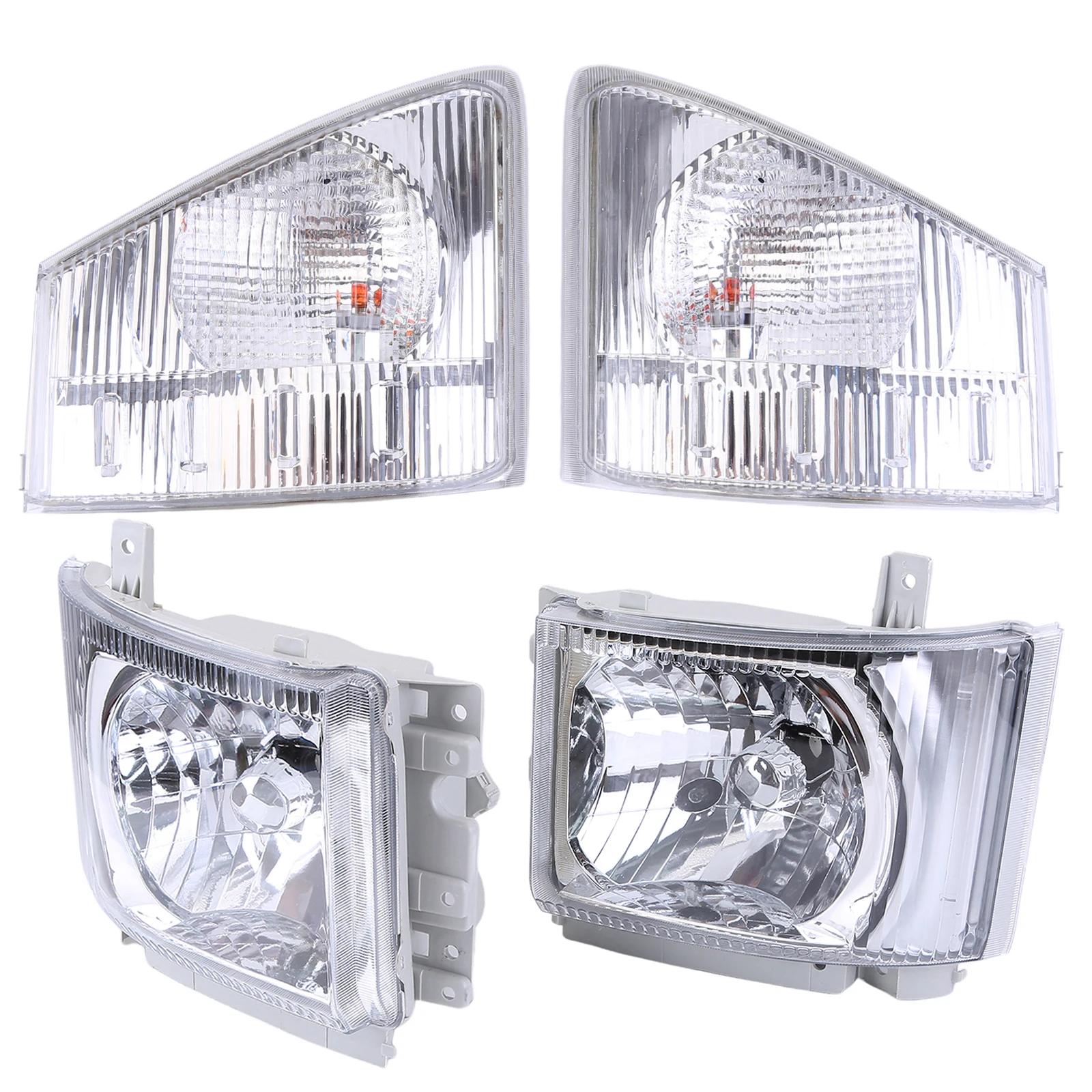 

Подходит для ISUZU NPR NPR-HD NQR NRR 2008-2020 (левый + правый) Комплект угловых фонарей фар 8975851702 8975851712
