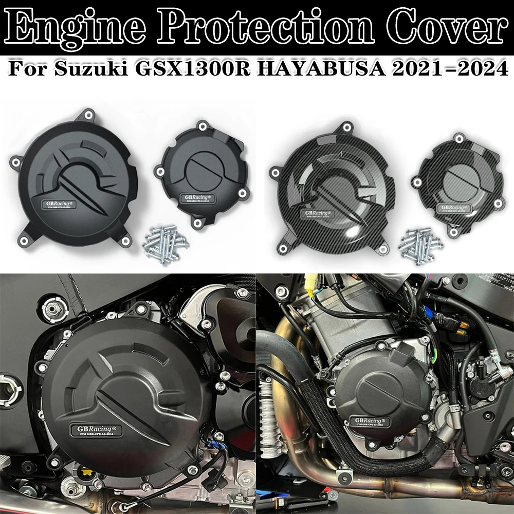 For Suzuki GSX1300R HAYABUSA 2021-2024 Engine Protection Cover Racing Engine Protective Cover