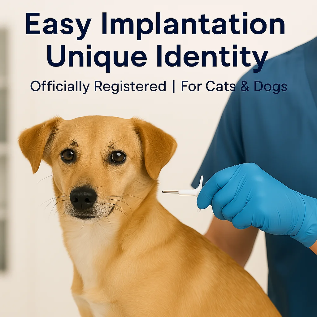 

90 шт. RFID-комплект для имплантатов с идентификатором домашних животных — стеклянные транссовмеры с аппликатором (3 размера: 1,25x7 мм/1,4x8 мм/2,12x12 мм)