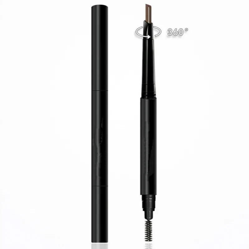 2022 NEW 5 Color Eyebrow Pencil Natural Waterproof Rotating Automatic Eyeliner Eye Brow Pencil with Brush Beauty Cosmetic Tool