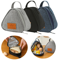 Breakfast Insulation Thermal Bag Small Triangular Rice Ball Lunch Box Bags Cute Portable Food Bento Fresh Pouch bolsas de pesca