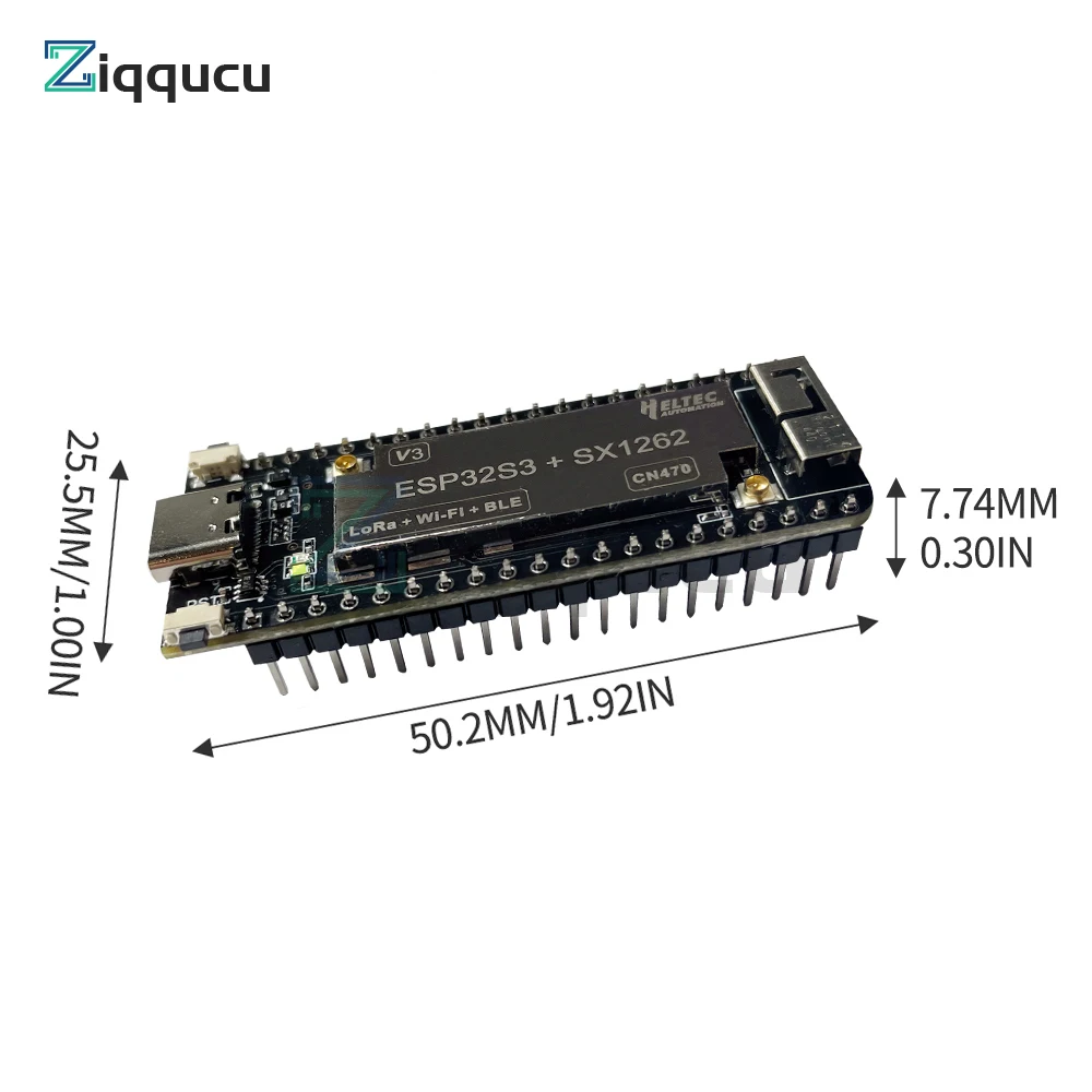 Imagem -03 - Placa de Desenvolvimento sem Fio Stick Lite Compatível com Esp32-s3 Node Tipo-c Esp32 Mais Lora v3 433510mhz 863-928mhz