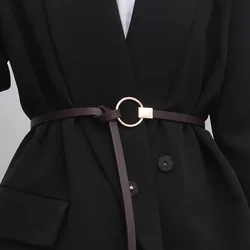 3style New Ladies Adjustable Leather Belts Bandwidth Belts Dress Decoration Versatile Designer High Quality Women's Waistband