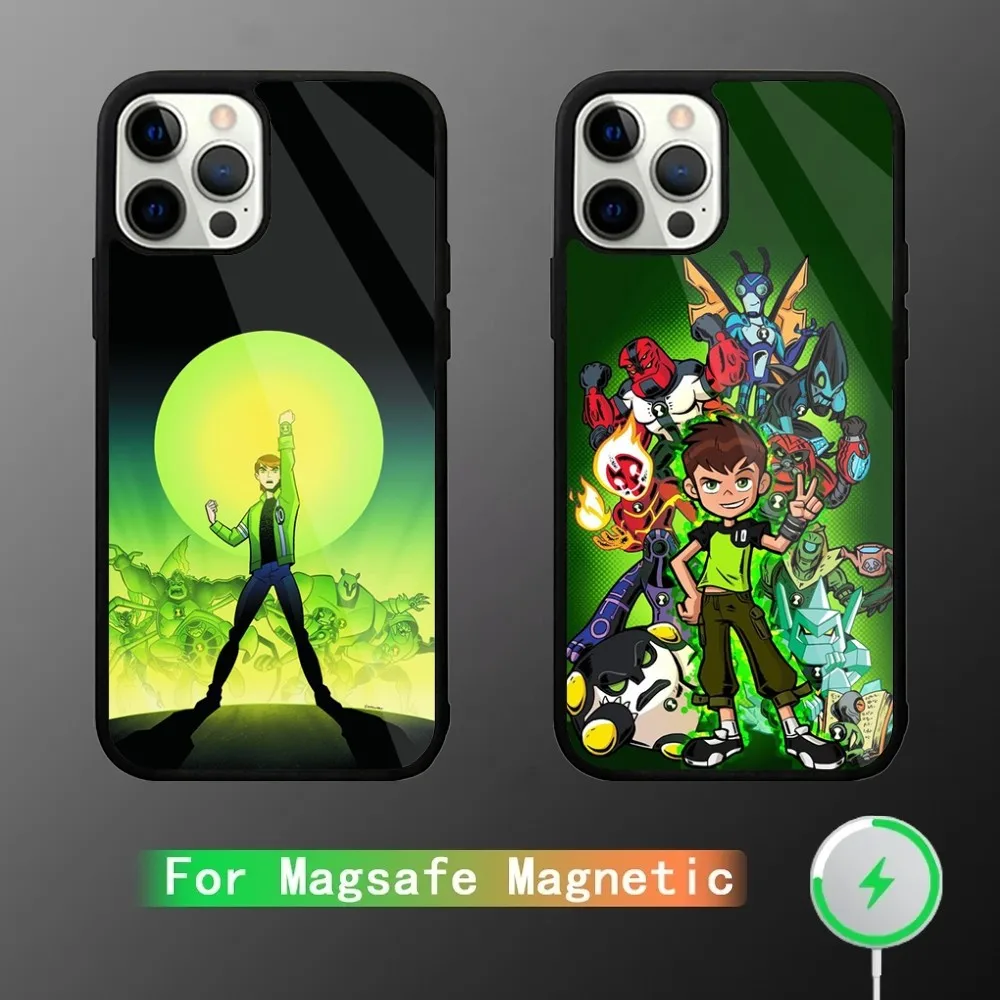 

B-Ben Cartoon 10 Phone Case For iPhone 15,14,13,12,11,Plus,Pro,Max Mini Magsafe Magnetic Wireless Charging
