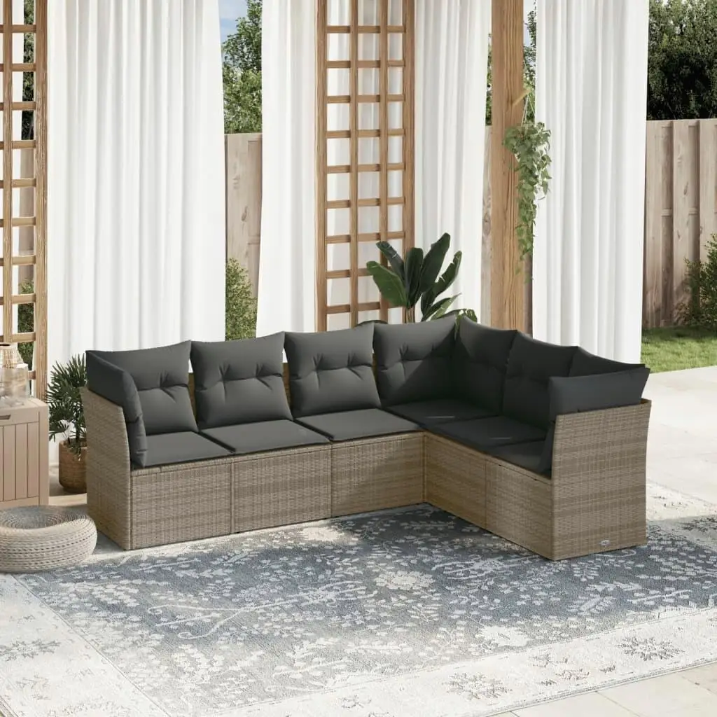 

Stylish Grey Garden Sofa Set Comfortable Outdoor Furniture for Patio Balcony and Yard Relaxation