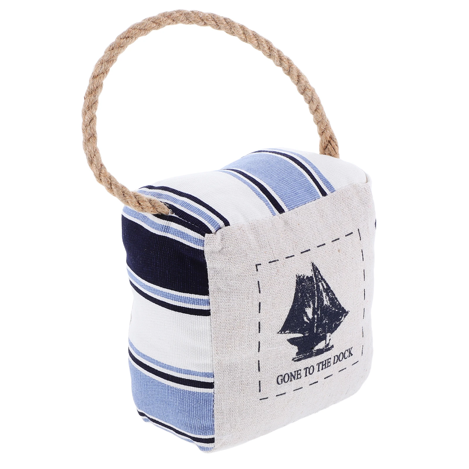 

Mediterranean Style Door Stopper Decorative Fabric Floor Protector Cute Anti-Collision Indoor Bedroom Sturdy Door Stop Novelty