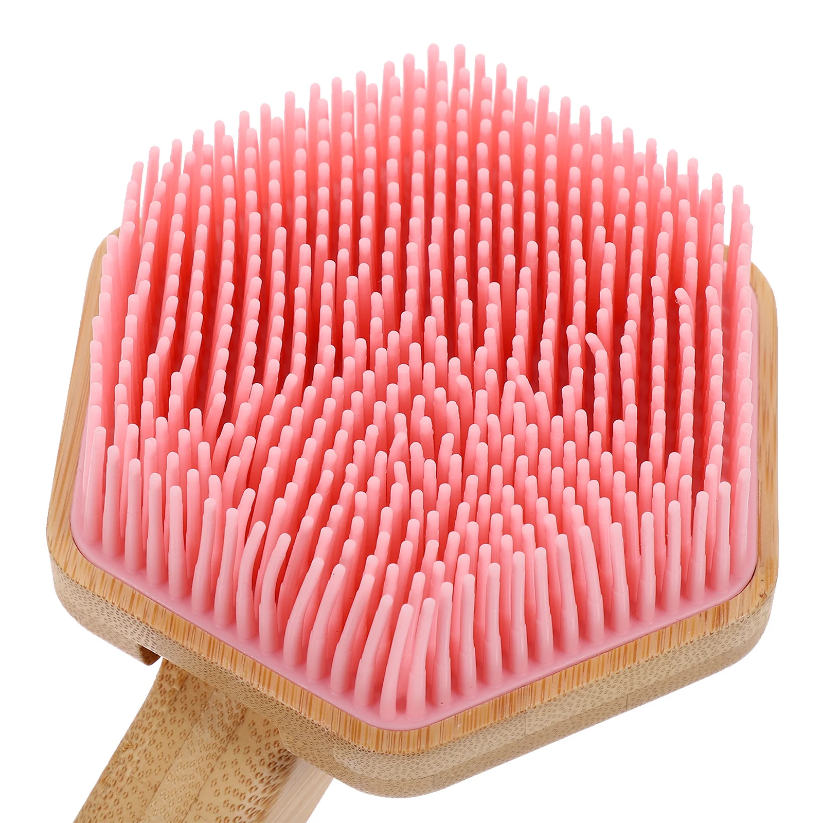 

Bath Scrubber Long Handle Back Scrubber Shower Brush for Body Exfoliating Dead Skin Remover Gentle Massage Easy Storage