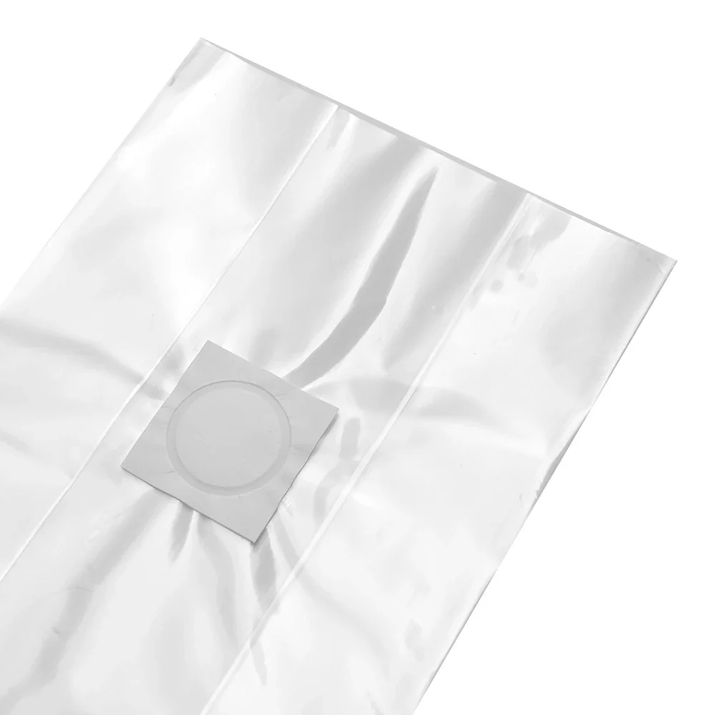 50 Bolsas de Cultivo Transparentes de Polipropileno Diseñadas para Hongos, para el Cultivo de Micelio y un Ciclo de Fermentación de Tiempo Reducido