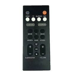 Remote Control ABS Speaker Replacement Remote Controller for Yamaha YAS-209 YAS-109 Speaker